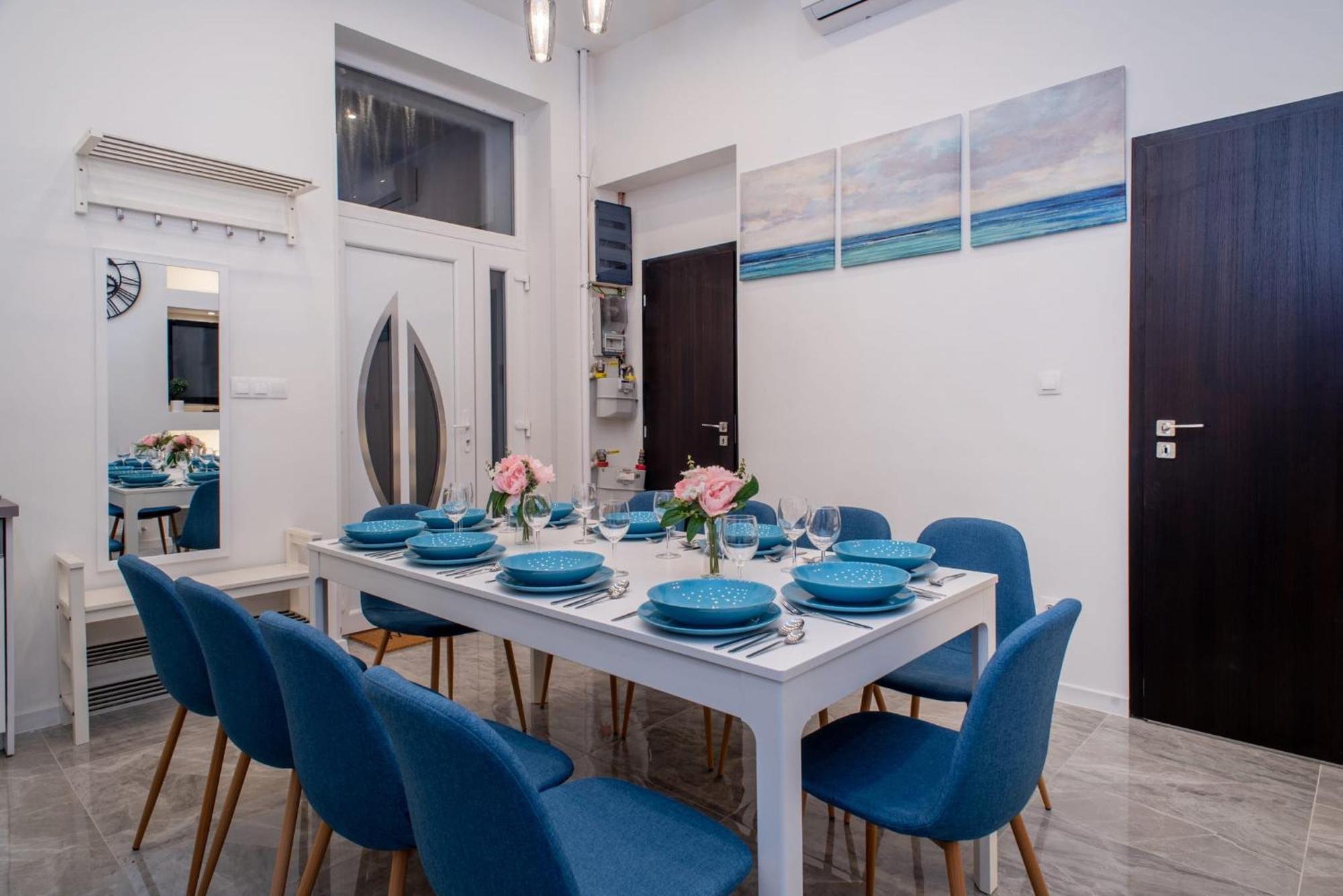 Very Central New And Large Ac Apartment Budapest Luaran gambar
