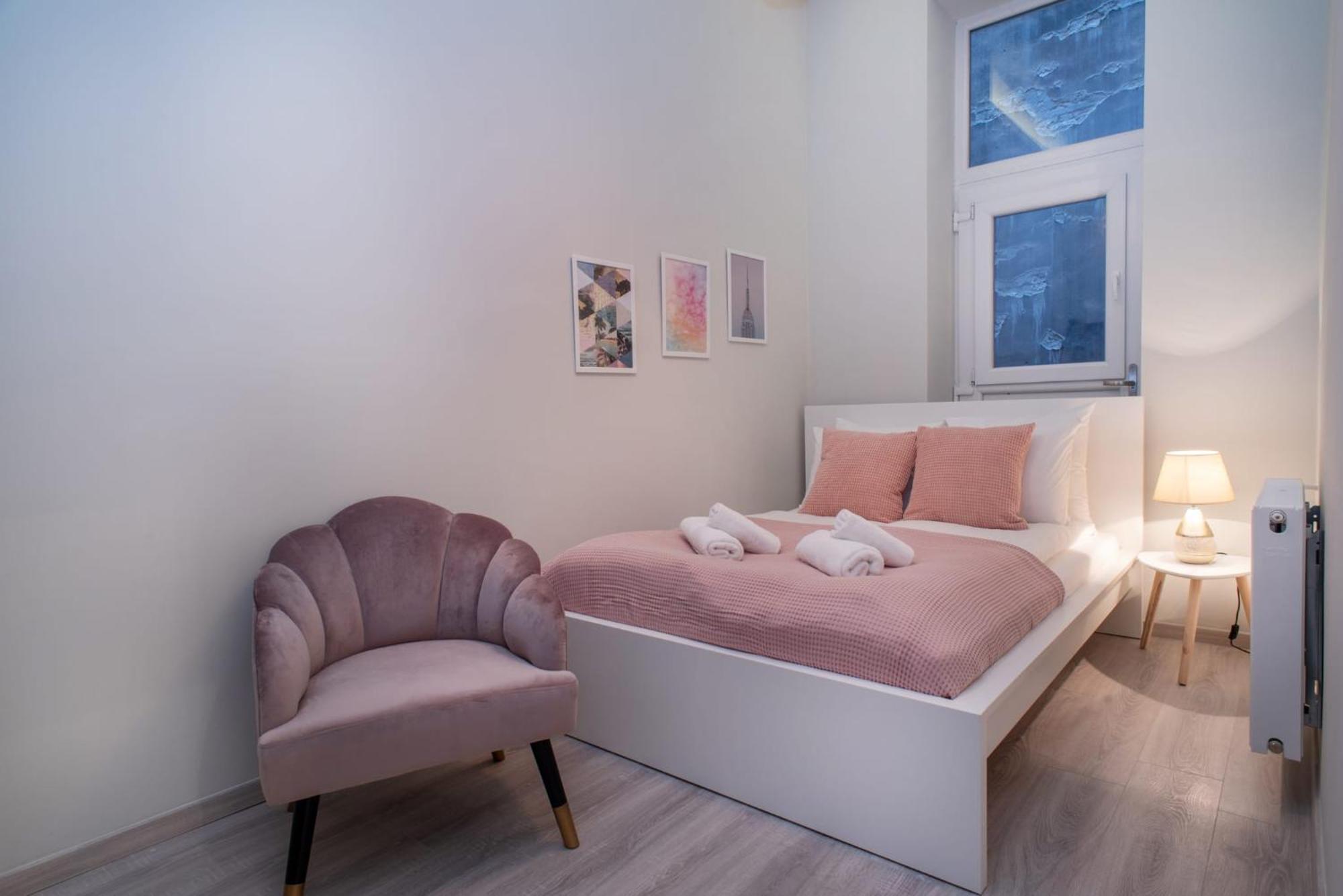 Very Central New And Large Ac Apartment Budapest Luaran gambar