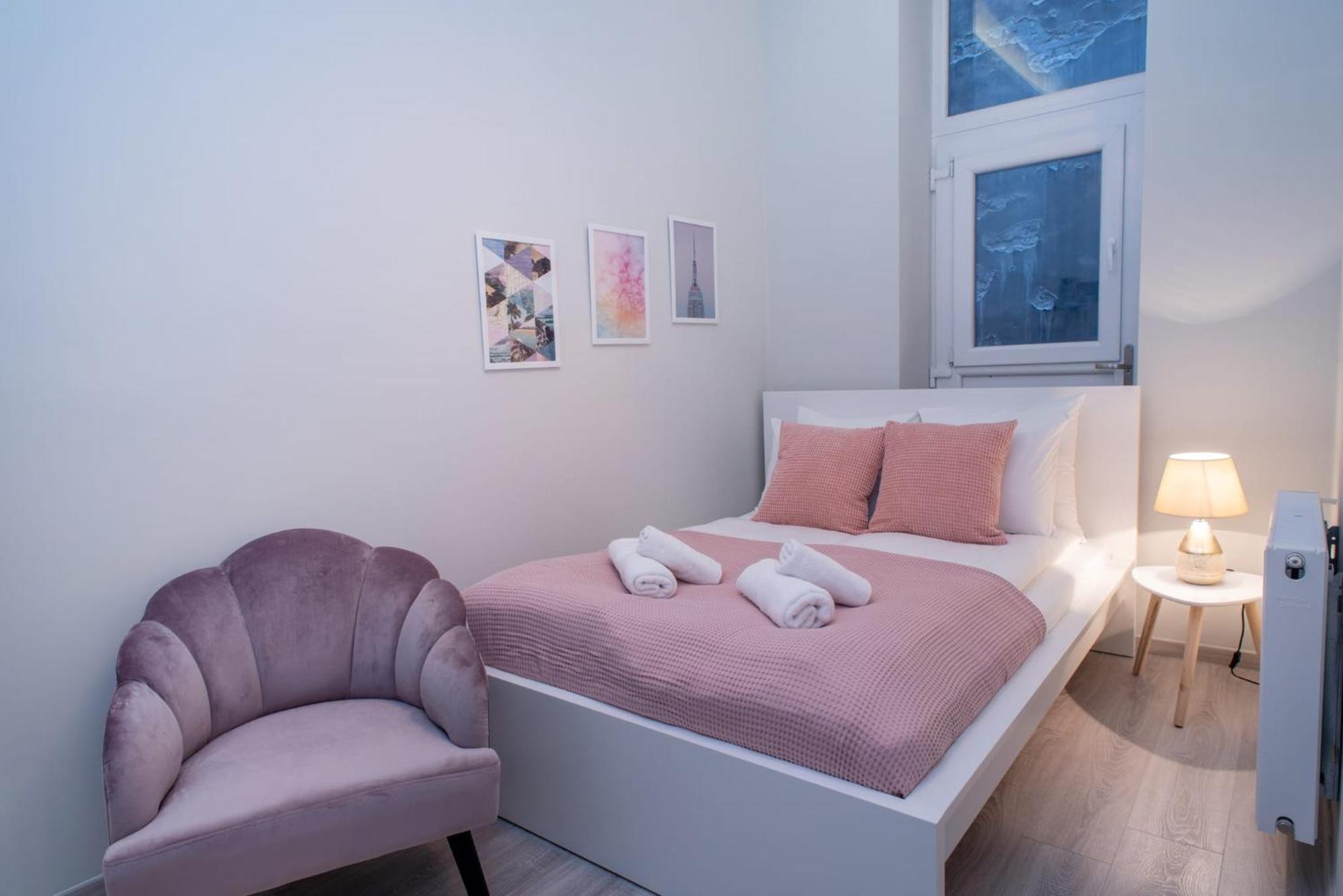 Very Central New And Large Ac Apartment Budapest Luaran gambar
