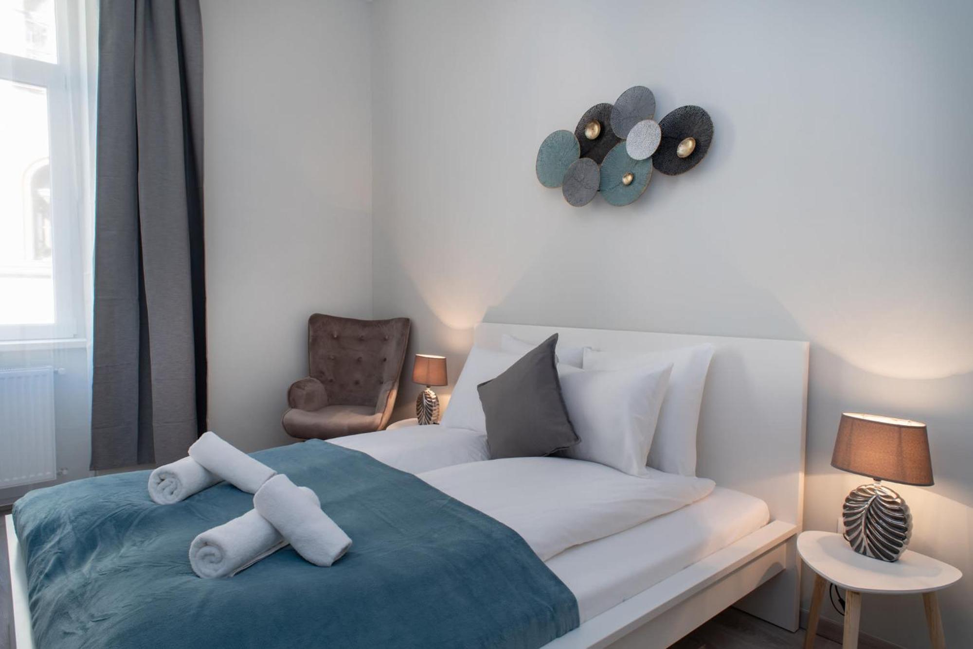 Very Central New And Large Ac Apartment Budapest Luaran gambar