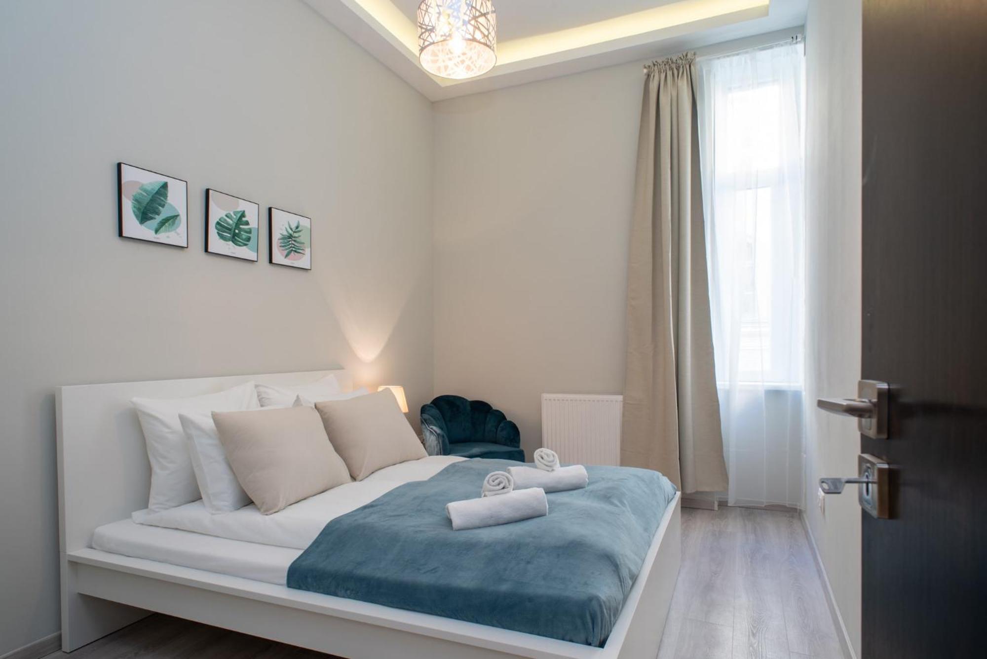 Very Central New And Large Ac Apartment Budapest Luaran gambar